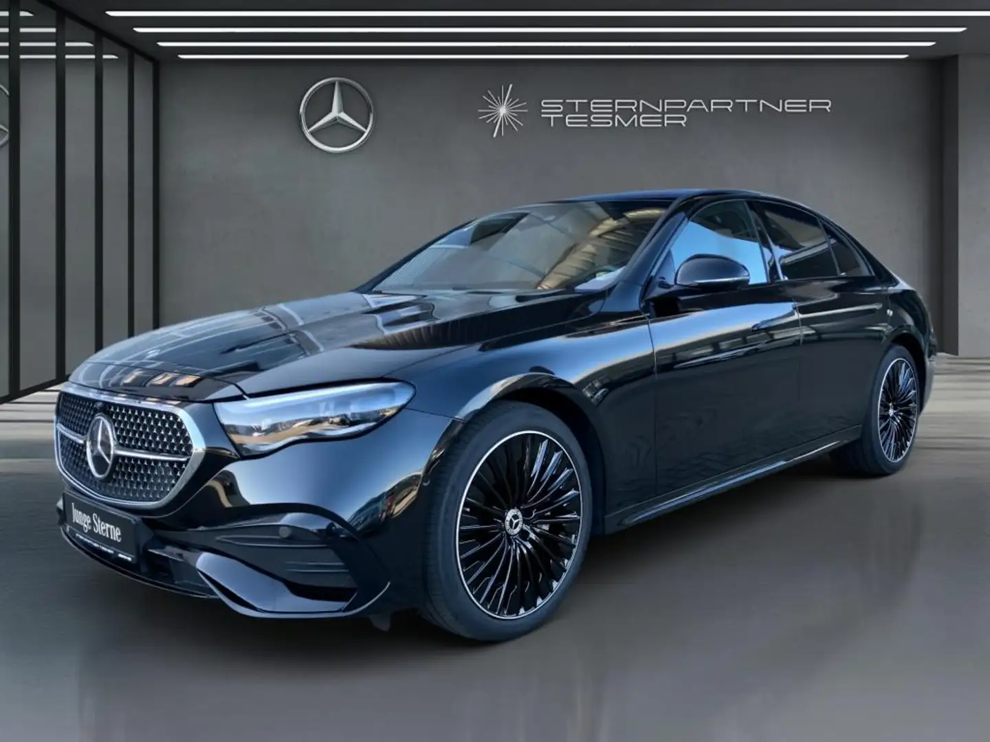 Mercedes-Benz E 300 de 4M AMG Night 360°Dist.Leder Mem.S-Scree Negro - 1