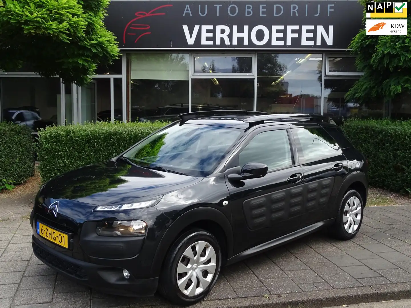 Citroen C4 Cactus 1.2 VTi Business -PARKEER CAMERA - AIRCO - CRUISE Noir - 1