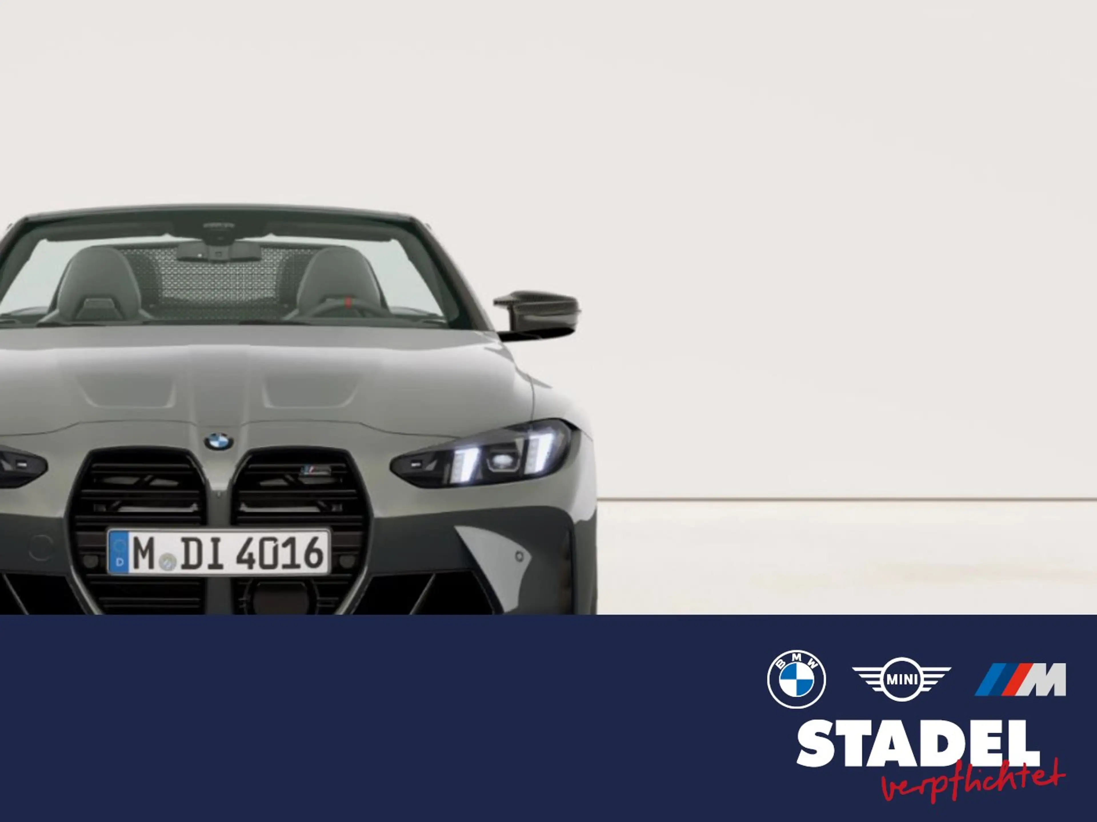 BMW M4 CABRIO. SKYSCRAPER GRAU. VOLL. LEDER SCHWARZ++