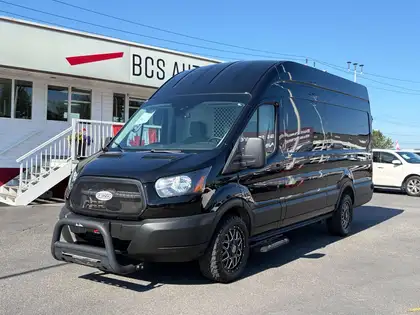 Black 2019 Ford Transit Cargo Van Rear-Wheel Drive Automatic