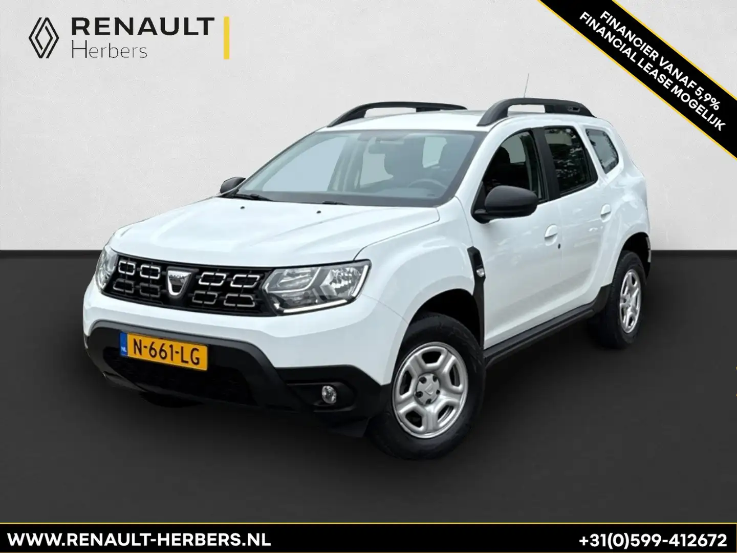 Dacia Duster 1.0 TCe Essential CRUISE / AIRCO / BLUETOOTH / SLE Blanc - 1