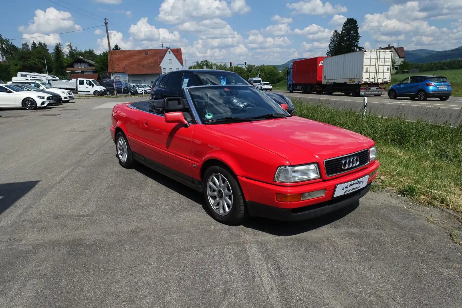 Audi 80 Cabriolet 2.0 Rood - 1