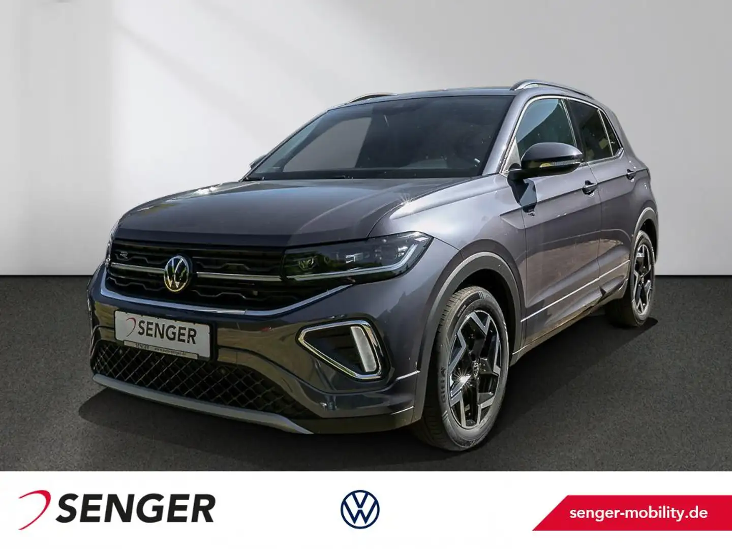 Volkswagen T-Cross R-Line 1.0 l TSI Travel Assist Paket Grijs - 1