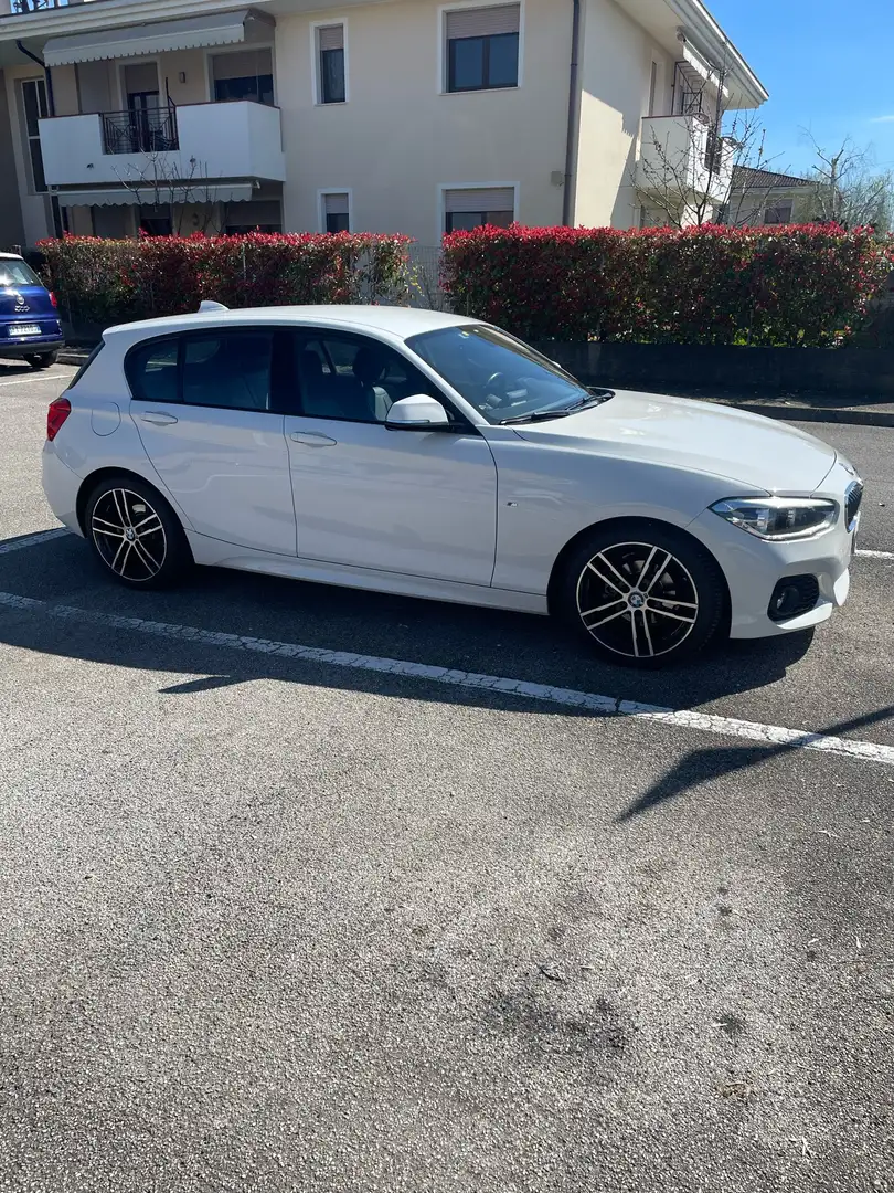 BMW 118 118d M 5p Msport auto Blanc - 1