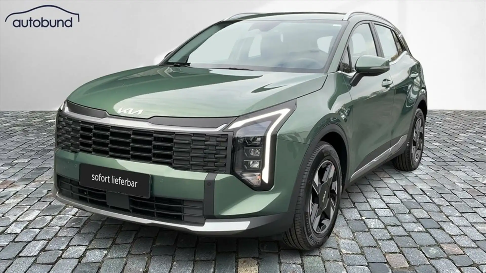 Kia Sportage V 1,6 T-GDI URBAN Alu LED NAV Kamera Winterpaket Groen - 1