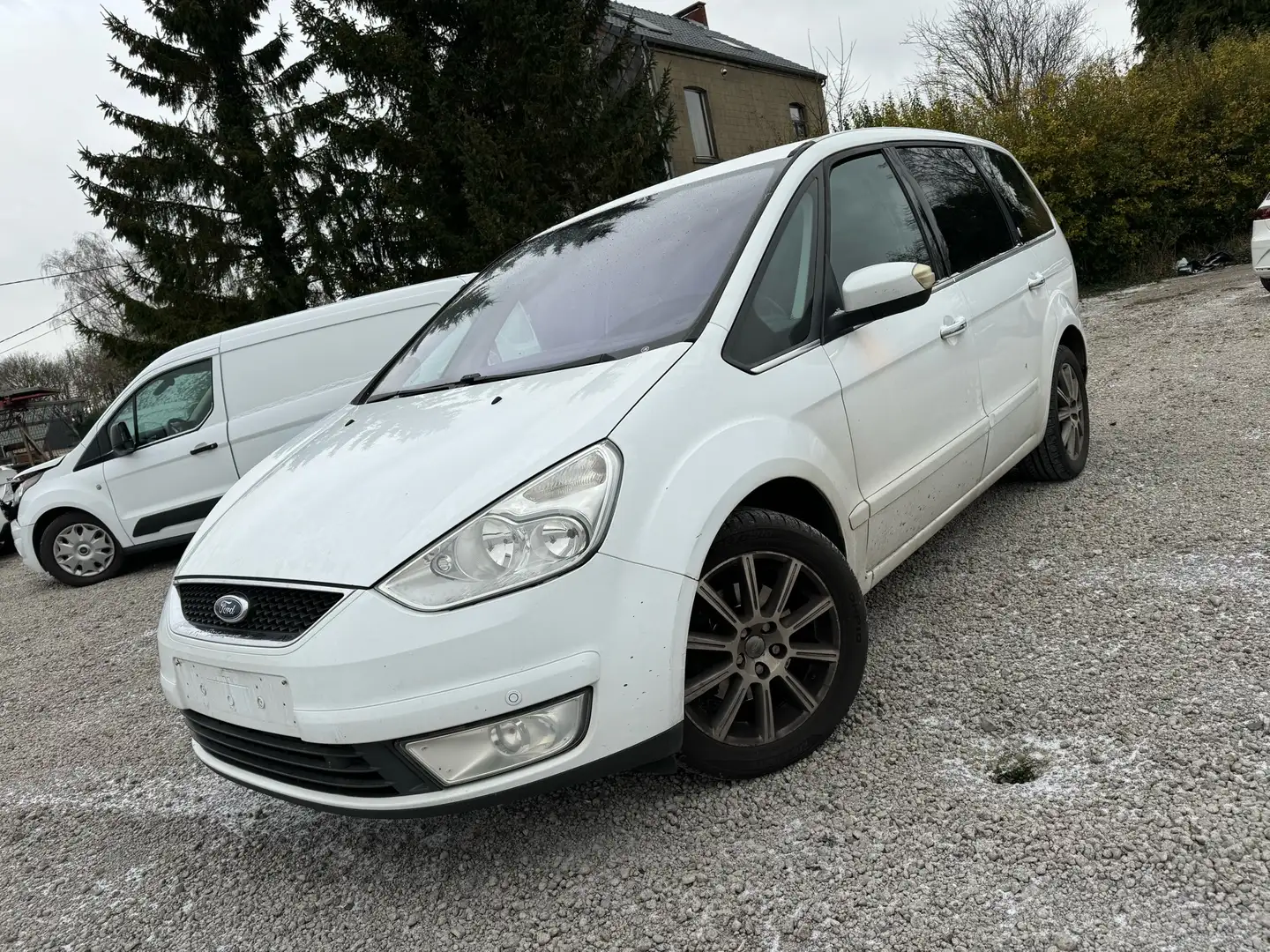 Ford Galaxy 2.0 TDCi Ghia automatique 7 places Wit - 1