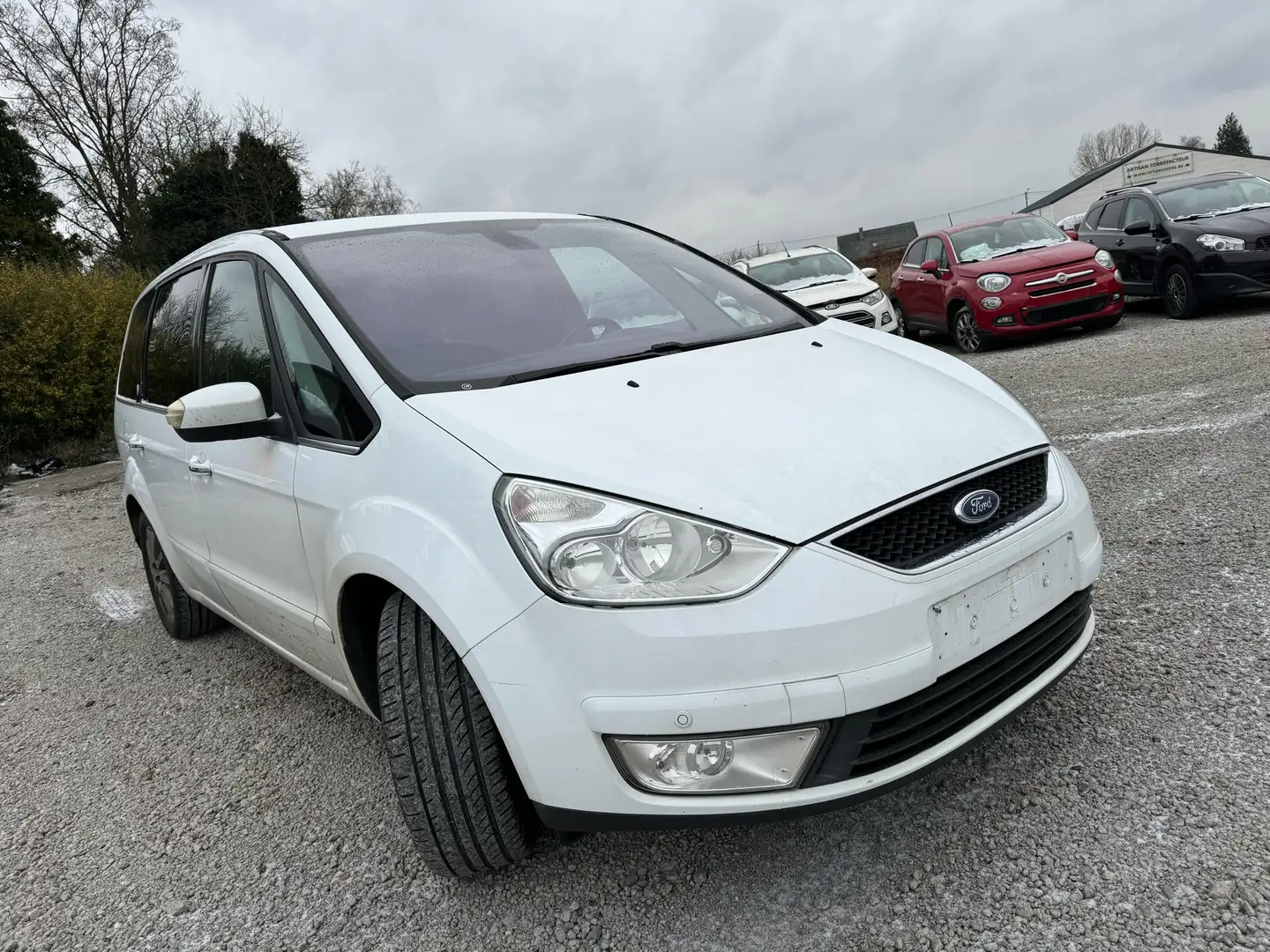 Ford Galaxy 2.0 TDCi Ghia automatique 7 places Wit - 2