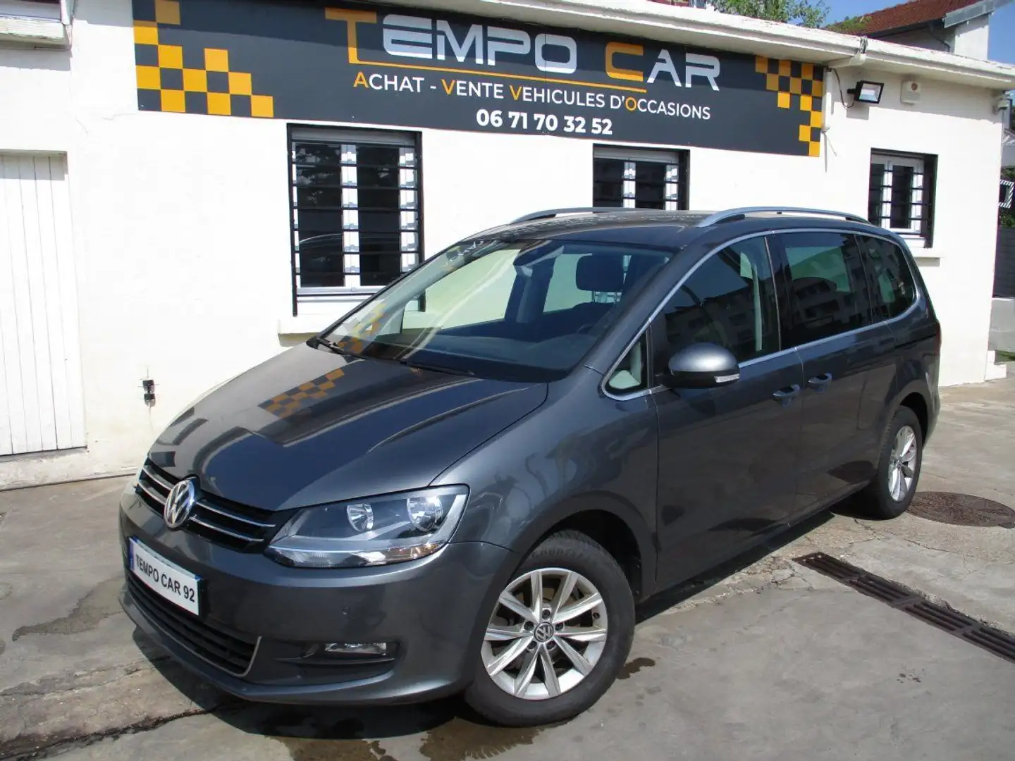 Volkswagen Sharan 2.0 TDI 150 BlueMotion Technology Lounge Grau - 1