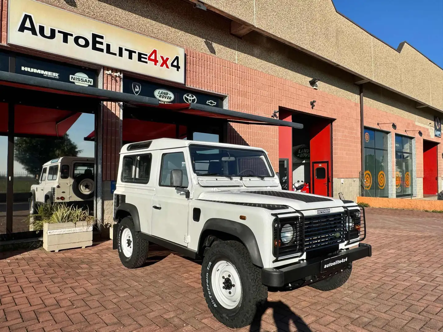 Land Rover Defender 90 2.5 Td5 AUTOCARRO 3 POSTI OTTIME CONDIZIONI Blanc - 1