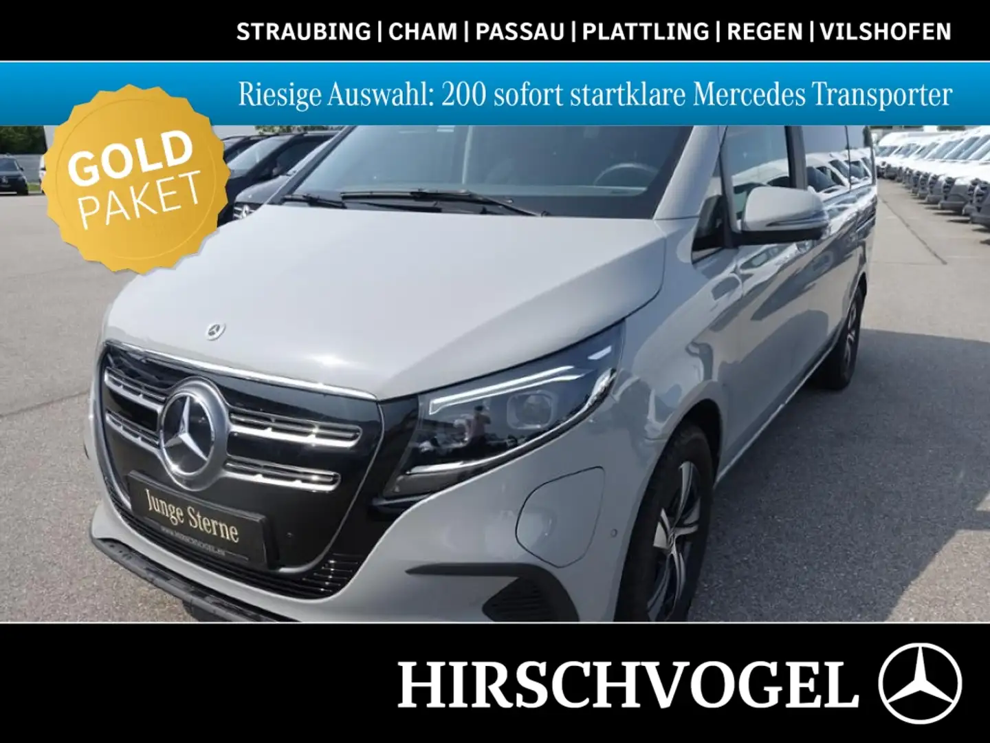 Mercedes-Benz EQV 300 lang MOPF 7-Sitzer Distronic 360°Kamera Gris - 1
