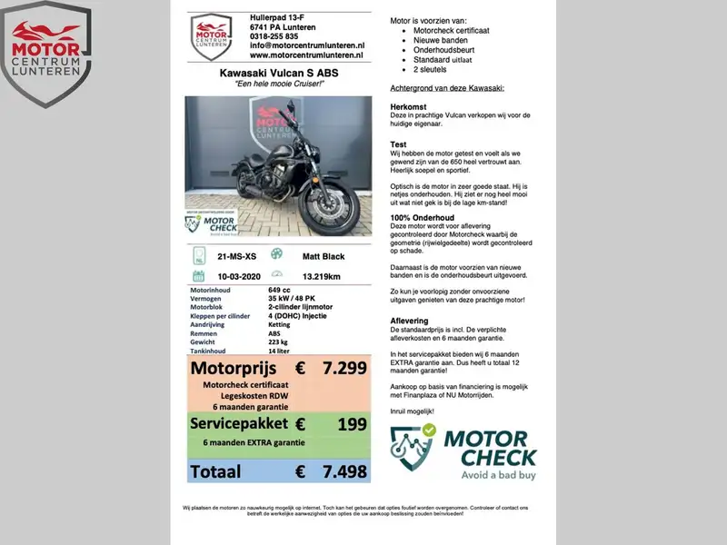 Kawasaki Vulcan S - foto 3