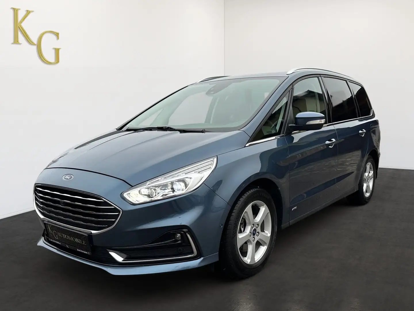 Ford Galaxy 2.0 EcoBlue Titanium AWD ab ca. 216€ monatlich Blau - 2
