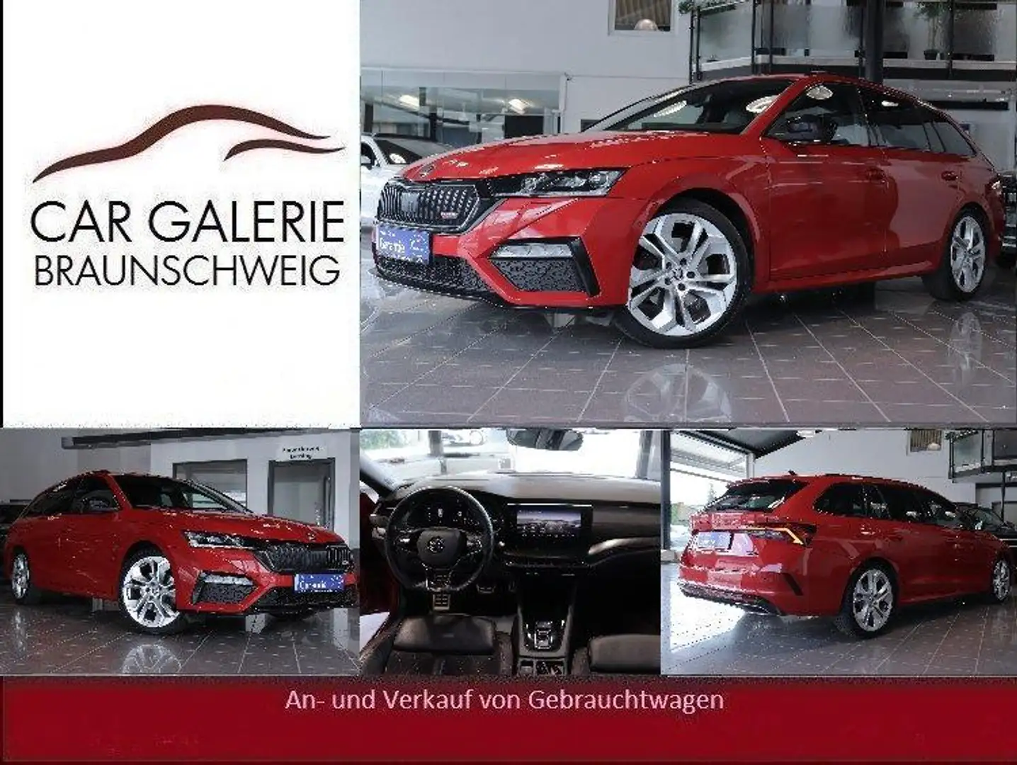 Skoda Octavia 2.0 TDI RS Android Auto*STANDHEIZUNG Rojo - 1