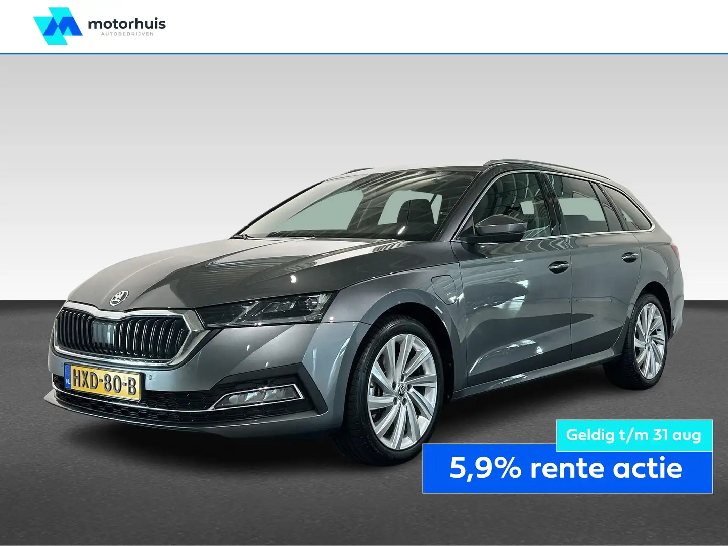 Skoda Octavia Combi 1.4 TSI iV 204pk PHEV DSG Sportline Business Gris - 1