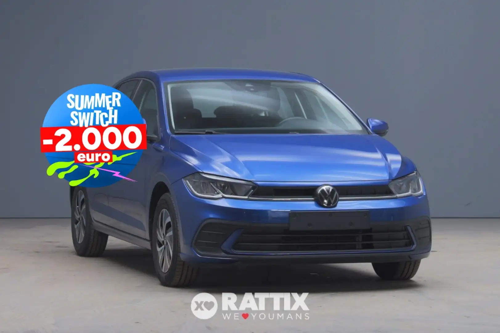 Volkswagen Polo 1.0 TSI 95CV Life Blu/Azzurro - 1