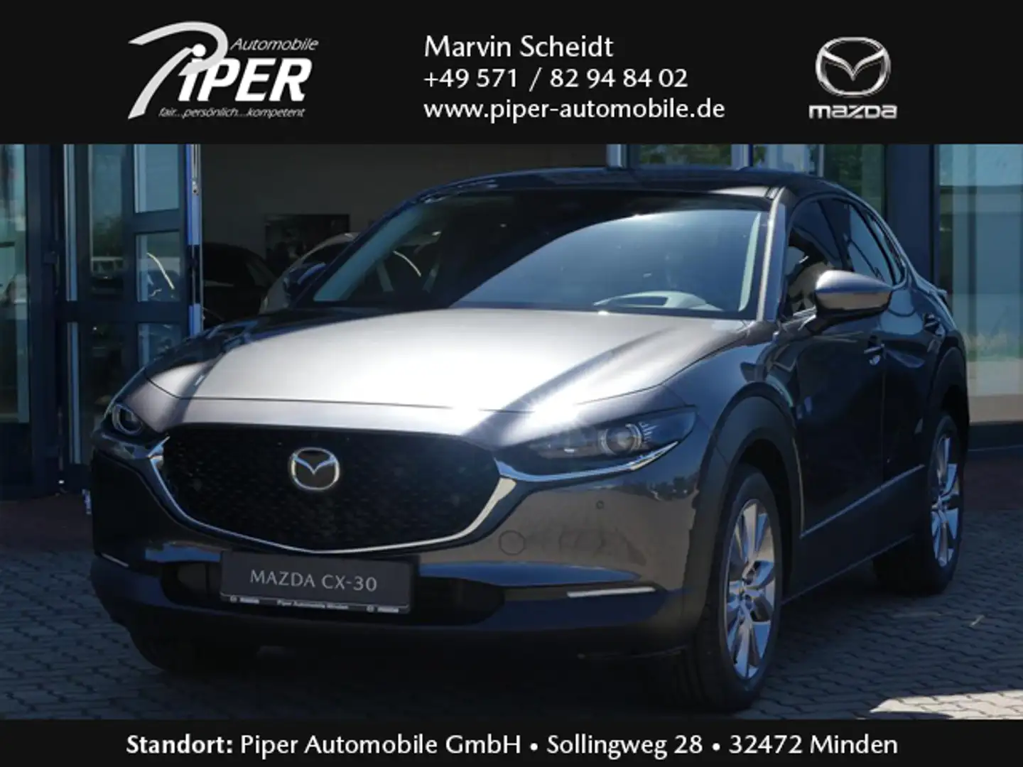 Mazda CX-30 2.5L e-SKYACTIV G 140ps 6AT FWD Takumi BLOP Gris - 1
