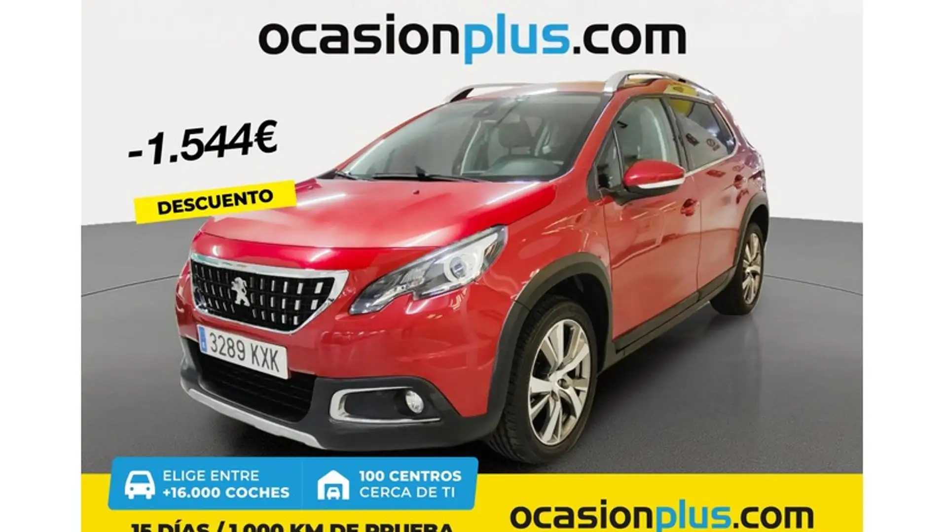 Peugeot 2008 1.5 BlueHDI S&S Allure 100 Rojo - 1