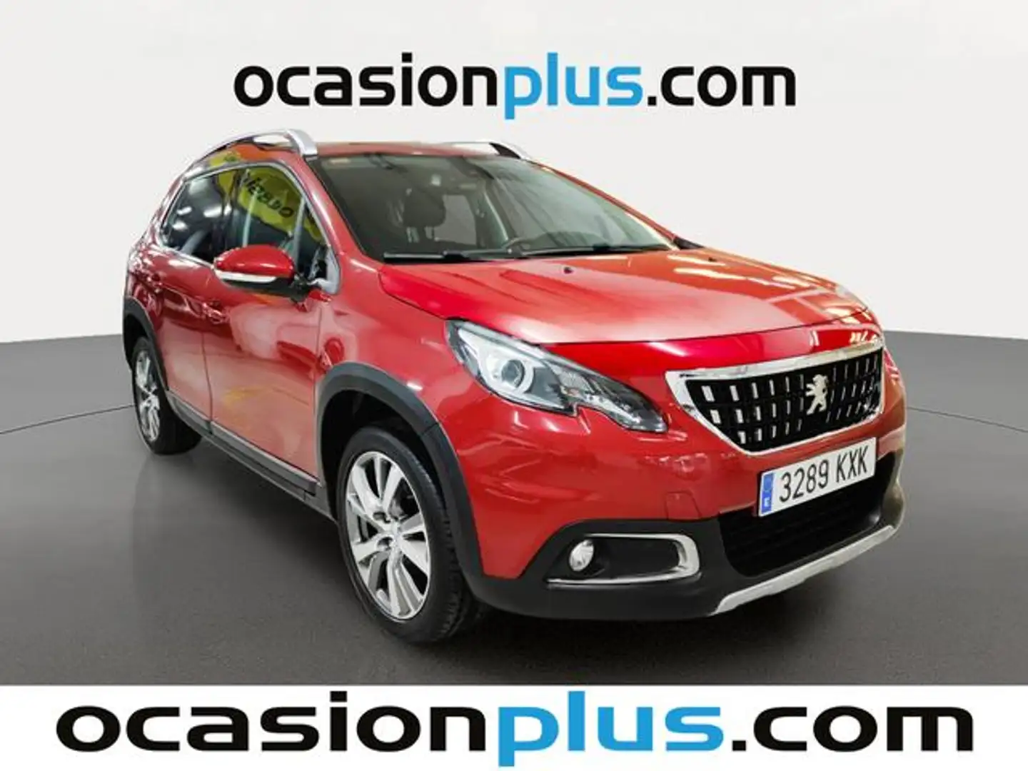 Peugeot 2008 1.5 BlueHDI S&S Allure 100 Rouge - 2