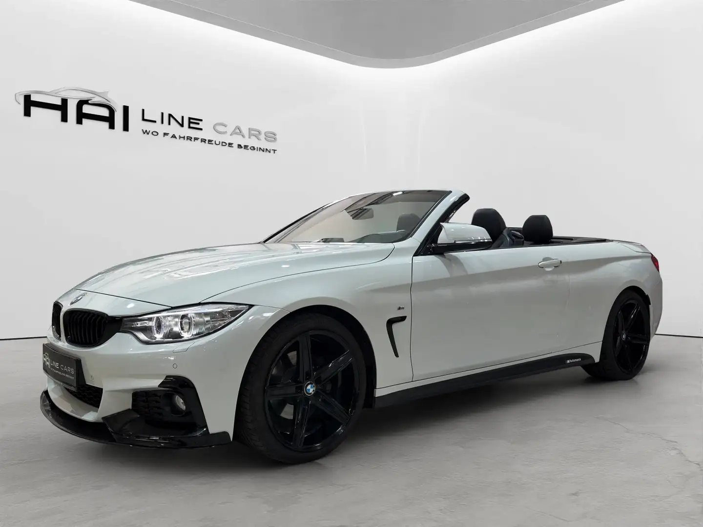 BMW 420 420 d Cabrio M Sport | Navi | Nackenheizung | PDC | alles Typisiert Weiß - 1