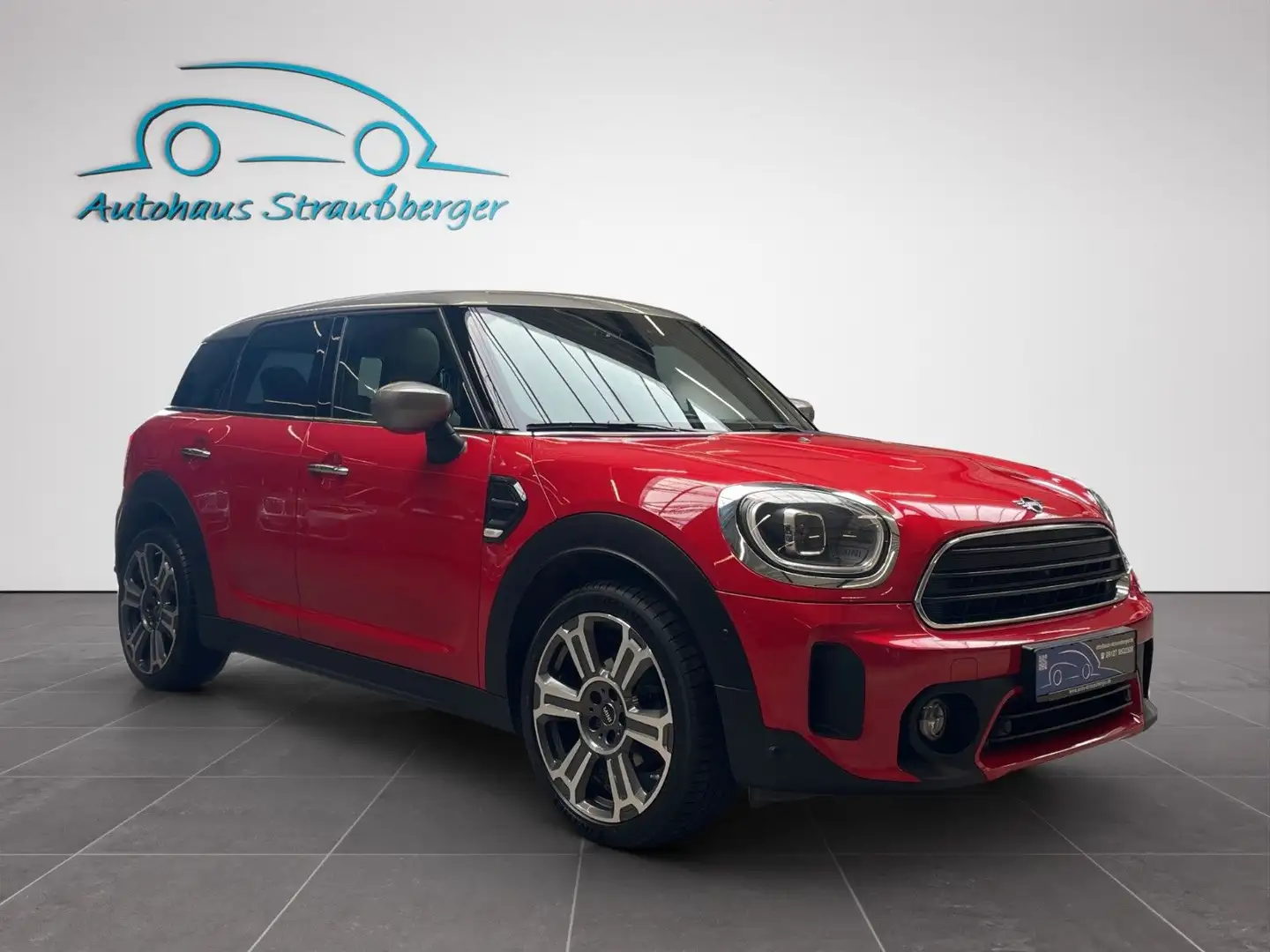 MINI Cooper Countryman Pano, H&K, Tempomat, YoursT Rot - 2