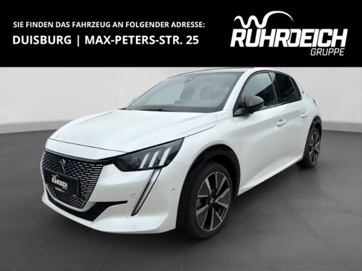 Peugeot 208 e- GT Elektromotor 136 +ACC+CAM+LED+NAVI+inkl. Wal Blanc - 1