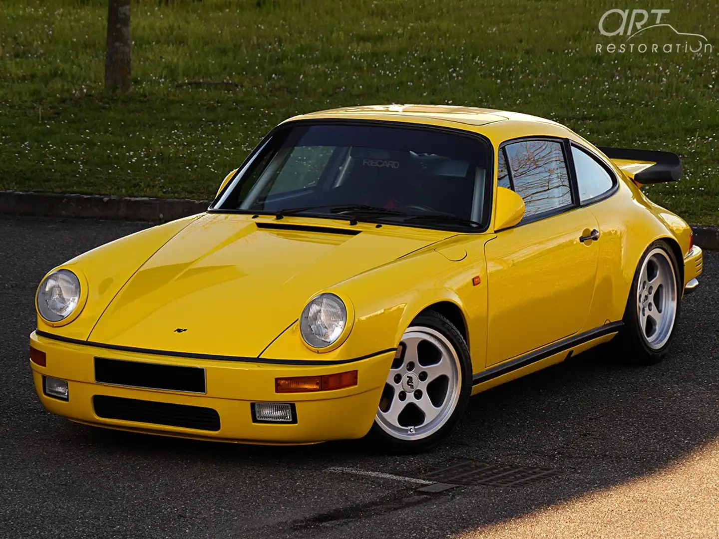 Porsche 911 3.2L Pièces RUF Żółty - 1