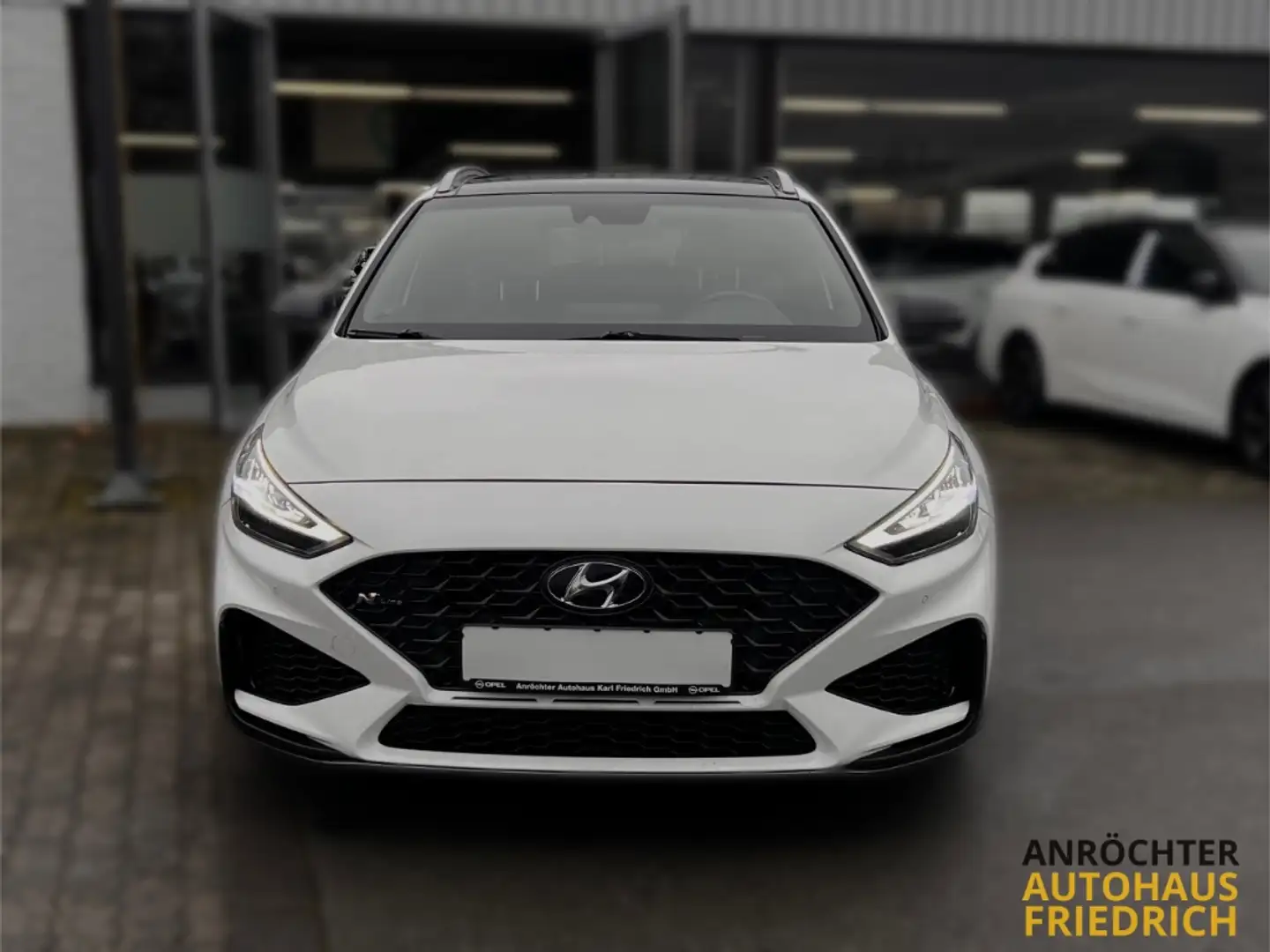 Hyundai i30 N-Line Panorama AHK Kamera LED Navi Blanc - 2