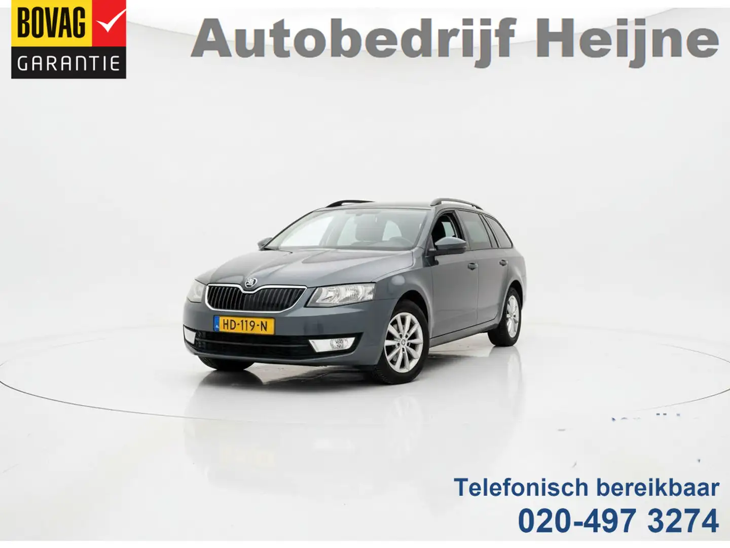 Skoda Octavia Combi 1.2 TSI GreenTech BUSINESSLINE TREKHAAK/NAVI Gris - 1