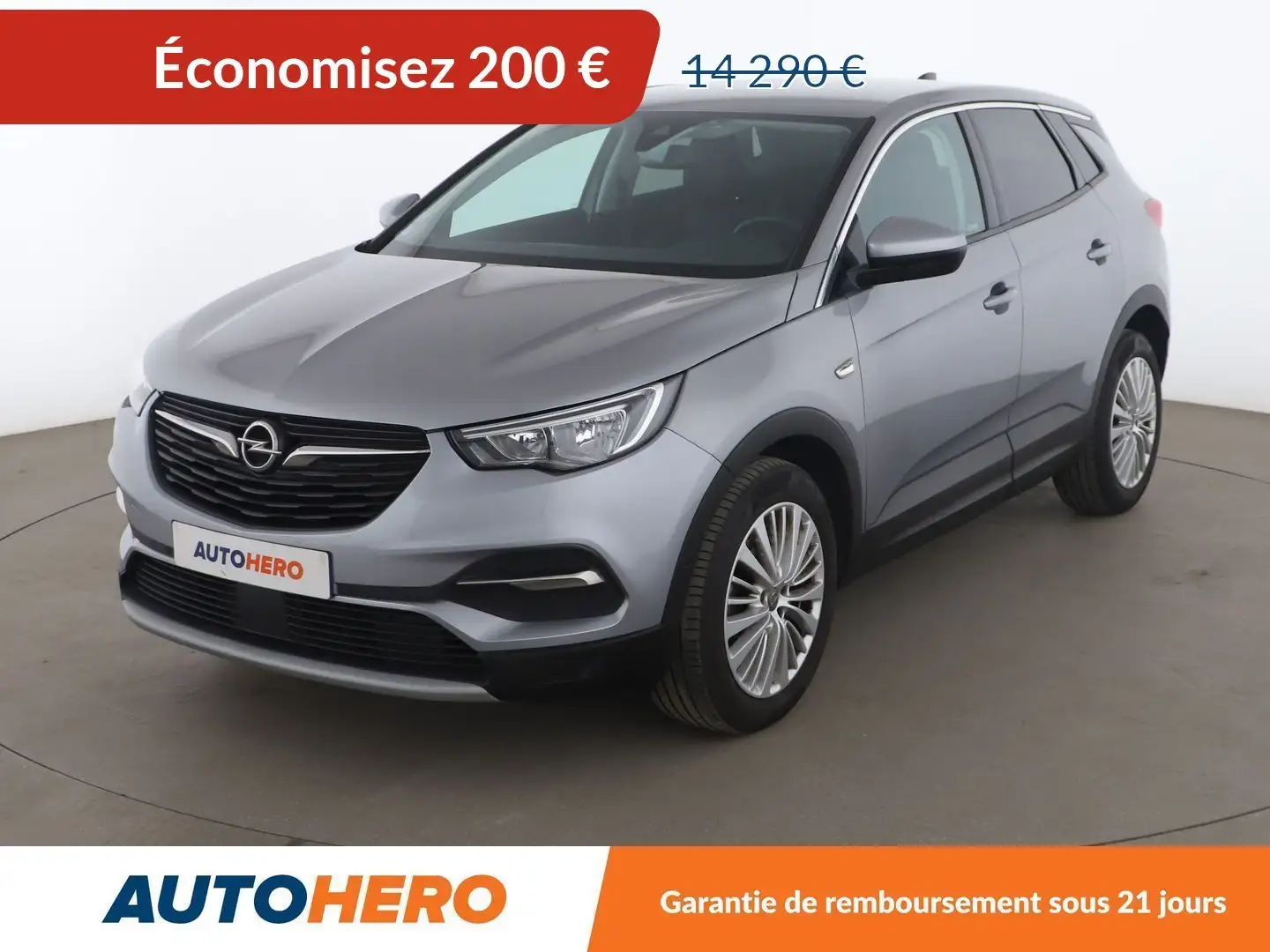 Opel Grandland X 1.2 Turbo Innovation Auto Gris - 1