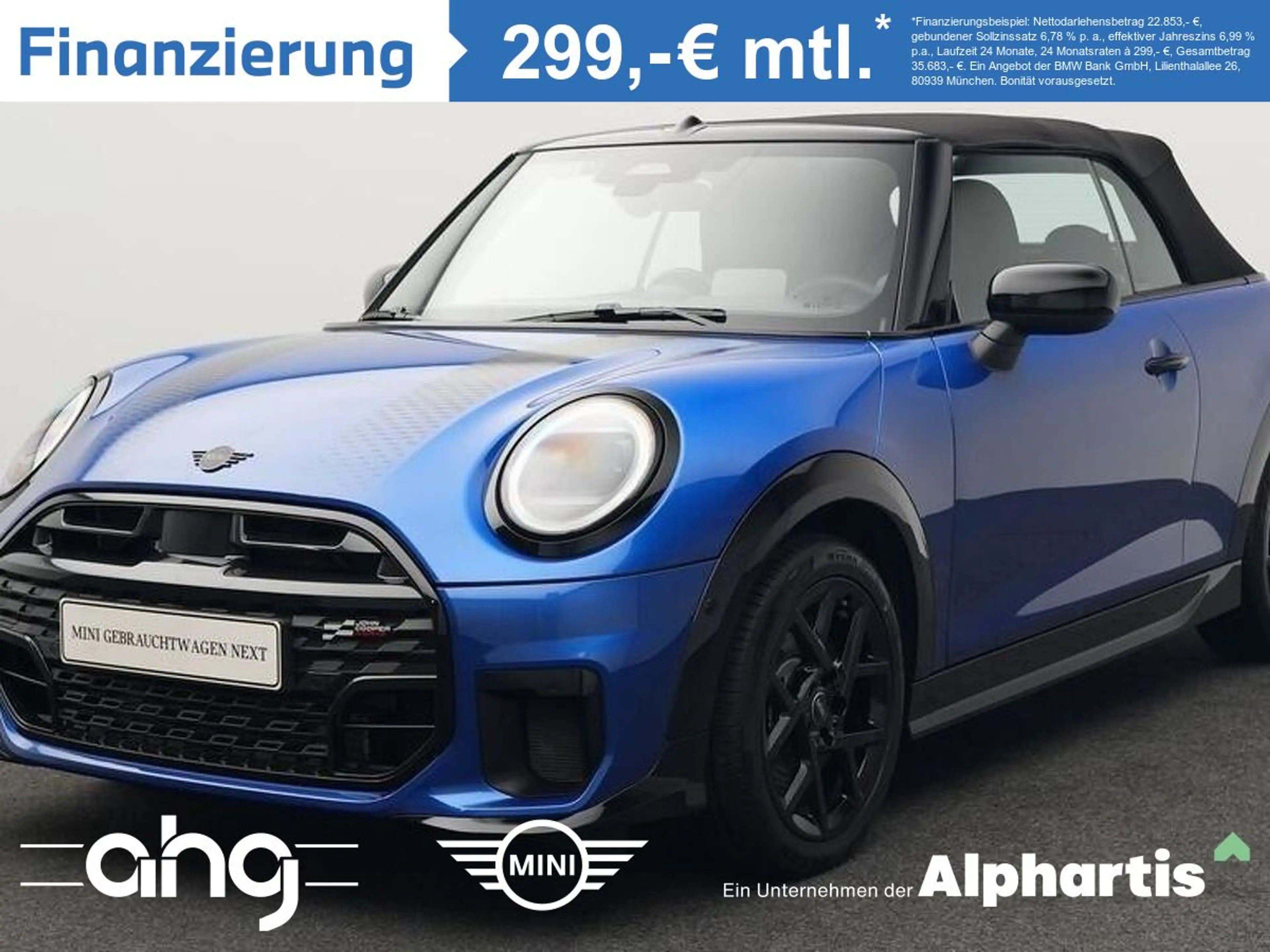 MINI Cooper S Cabrio COOPER S Cabrio JCW Trim Steptronic Head-Up, Har