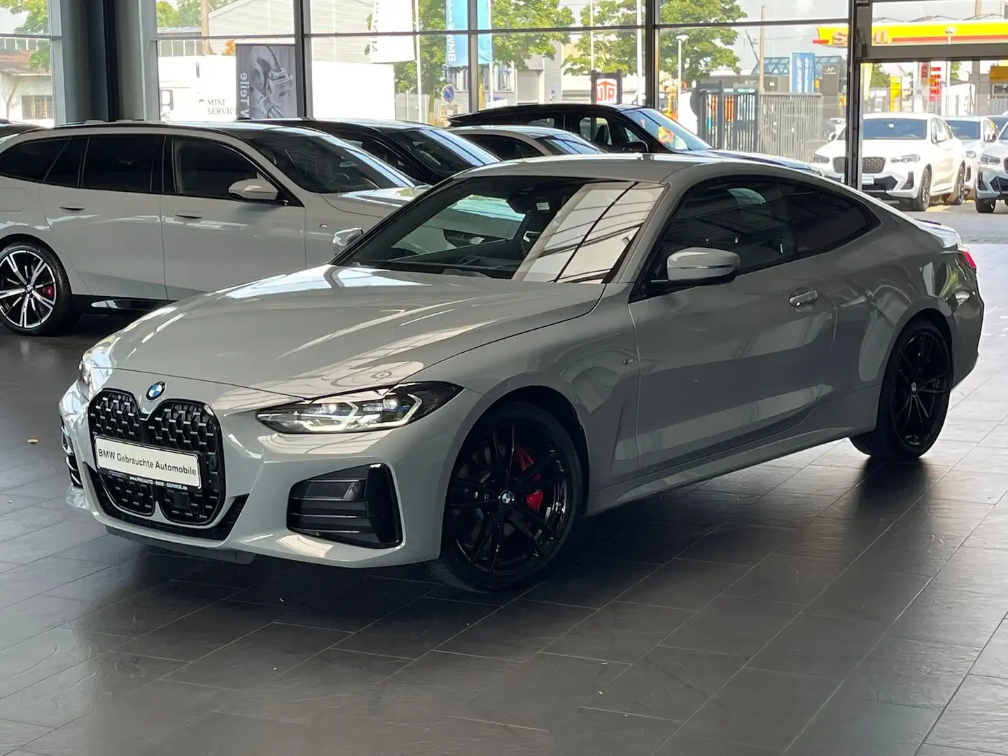 BMW M440i xDrive Coupe M Sport Pro Laser/HUD/Memo/K-Zg Gris - 2