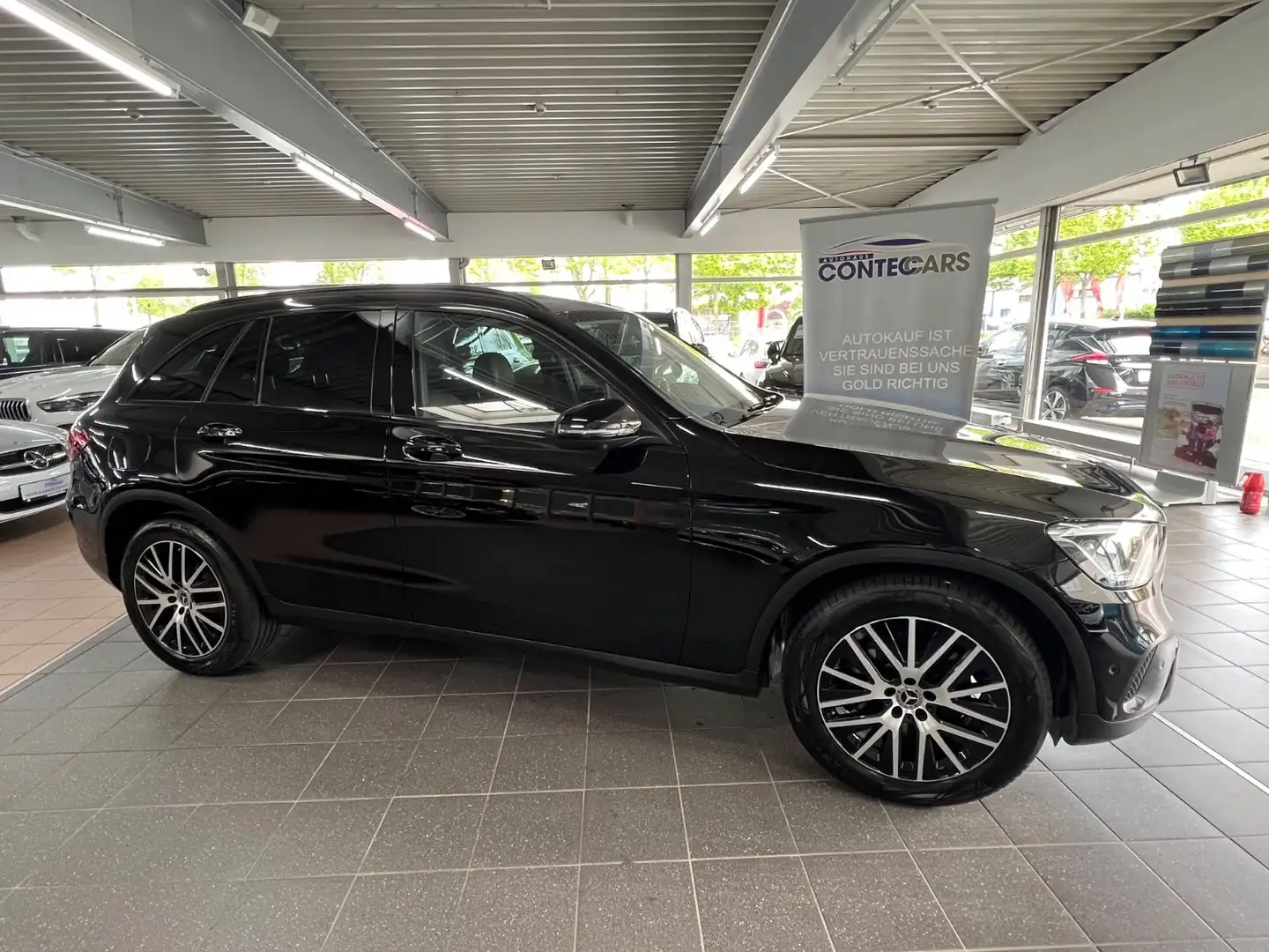 Mercedes-Benz GLC 400 d 4M Night+AHK+High-End+Park High End Negru - 1