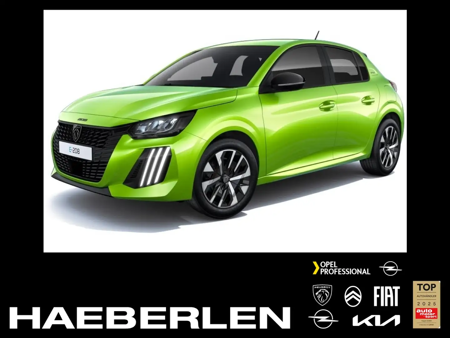 Peugeot 208 Style Elektro 136PS *GEWERBE*BESTELLER* Gelb - 1