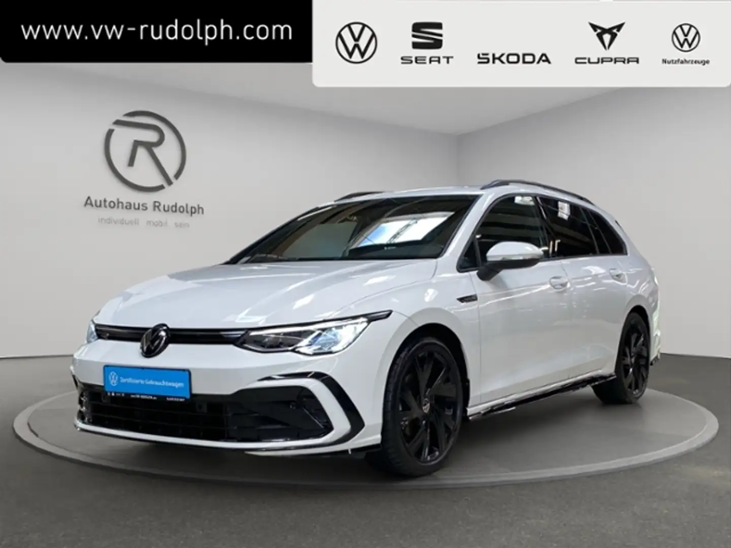 Volkswagen Golf Variant VIII Variant 1.5 eTSI DSG R-Line / Navi Weiß - 1