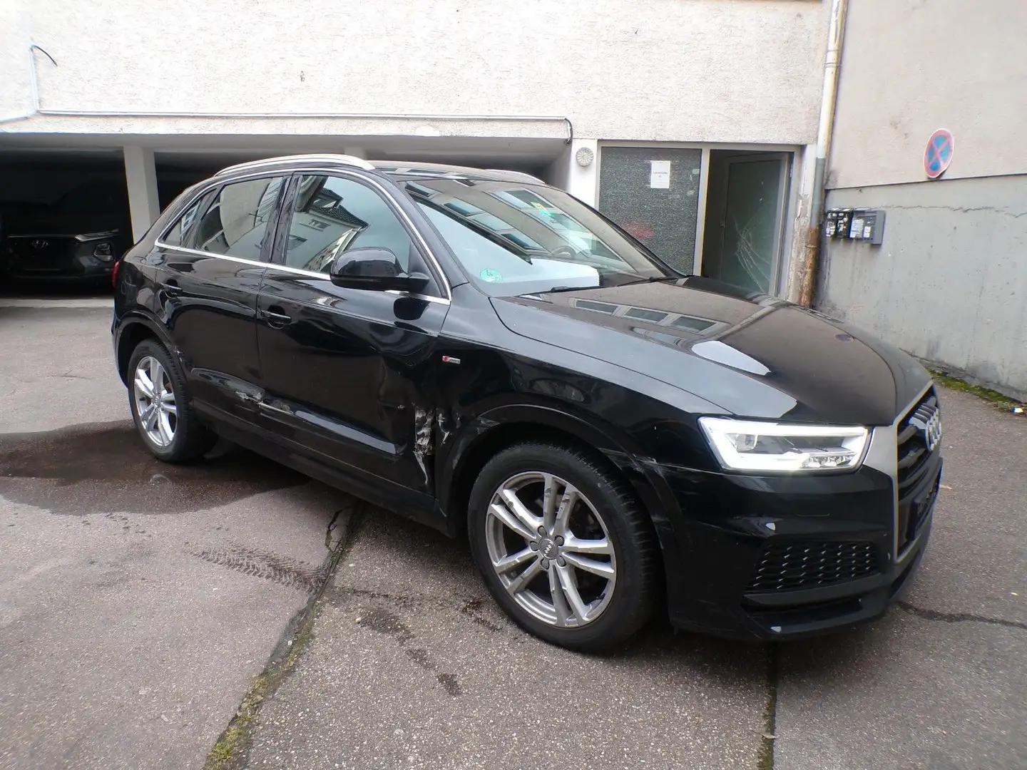 Audi Q3 sport quattro S Line/Automatik/Navi Negro - 2
