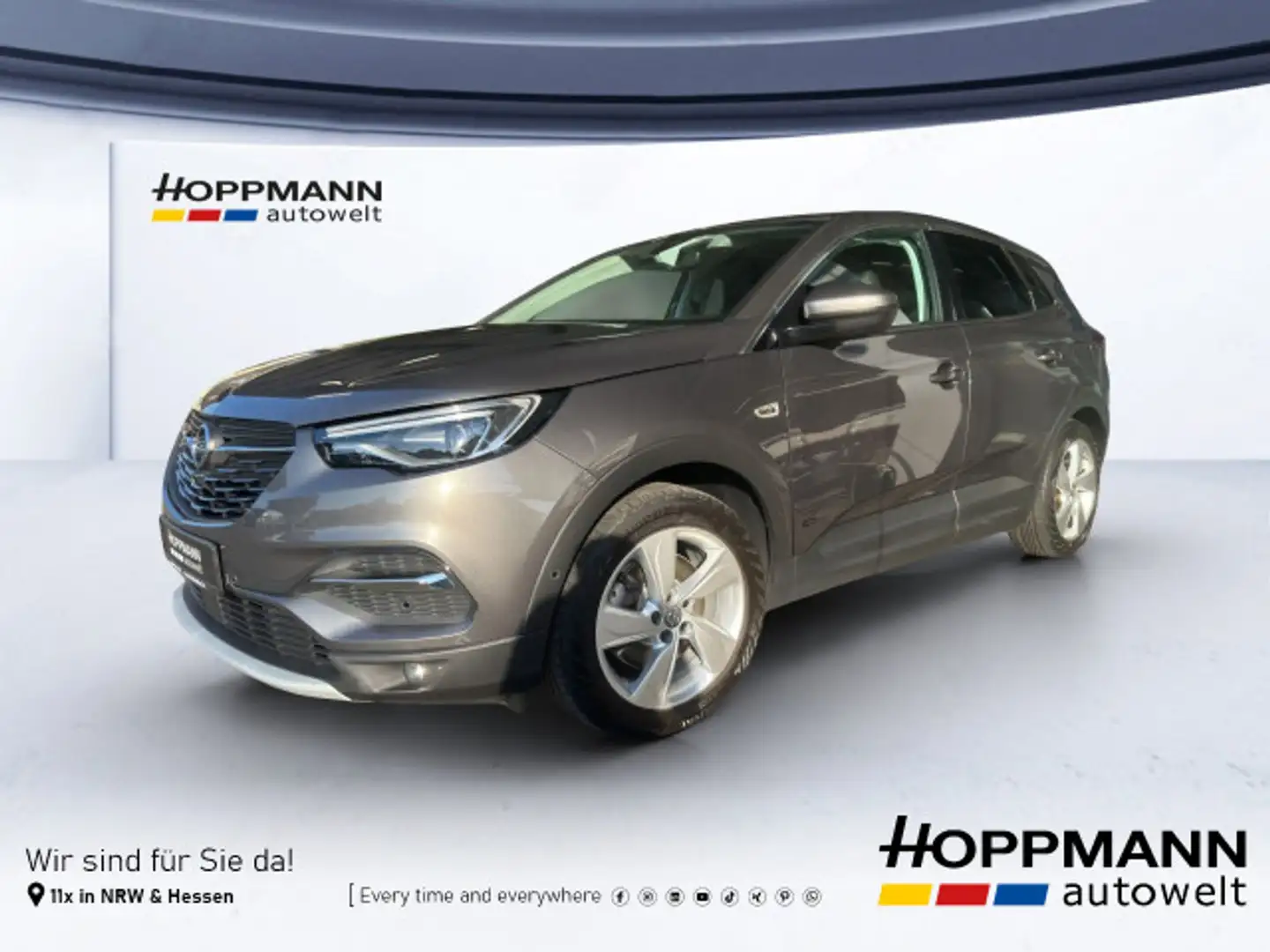 Opel Grandland X Hybrid Business Elegance SHZ Sitzküh Grijs - 1