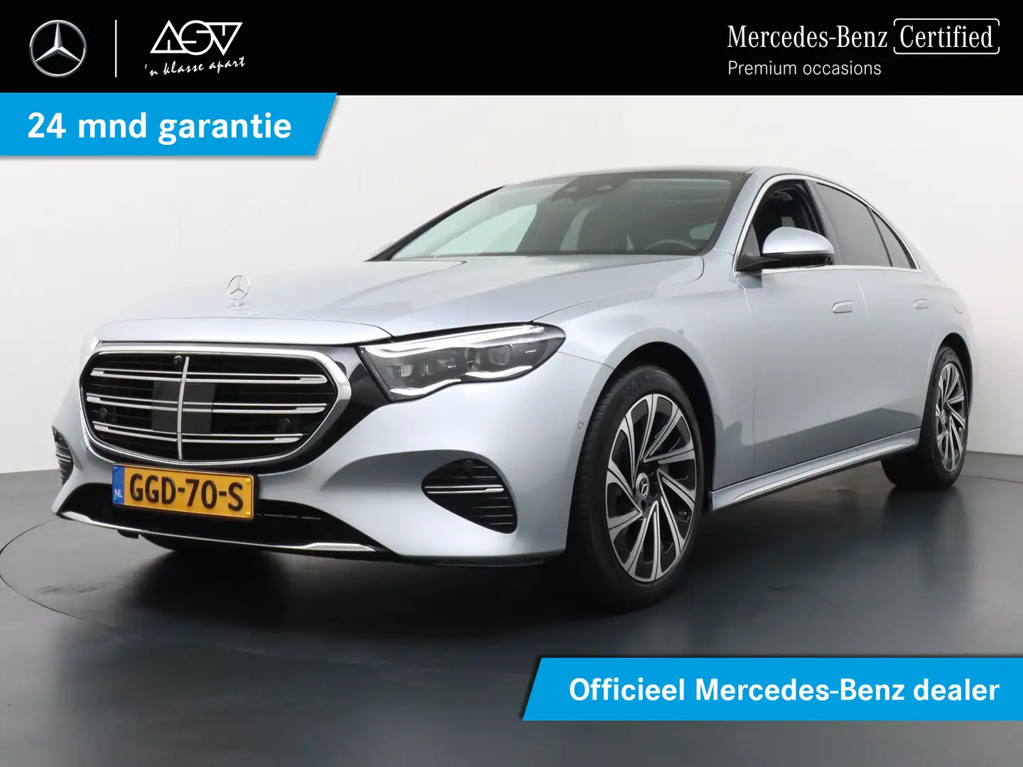 Mercedes-Benz E 300 de 4MATIC Exclusive Line Luchtvering, achterasbest Grijs - 1