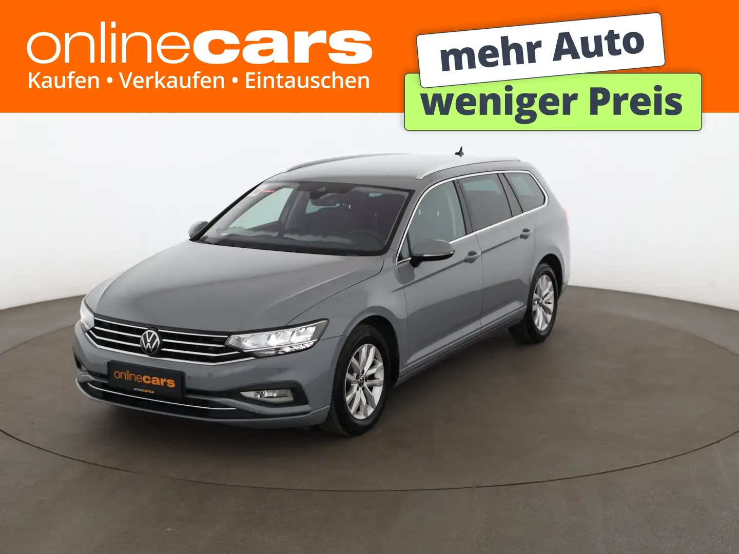 Volkswagen Passat Variant 2.0 TDI Business Aut LED RADAR NAV Grau - 1