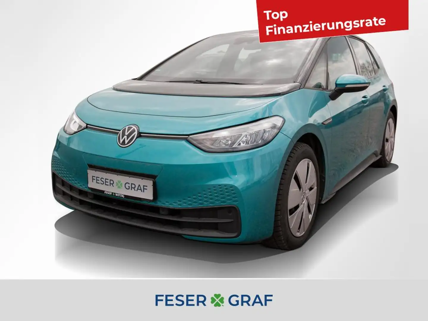 Volkswagen ID.3 Pro Performance Life 150 kW LED/ACC/Navi Schwarz - 1