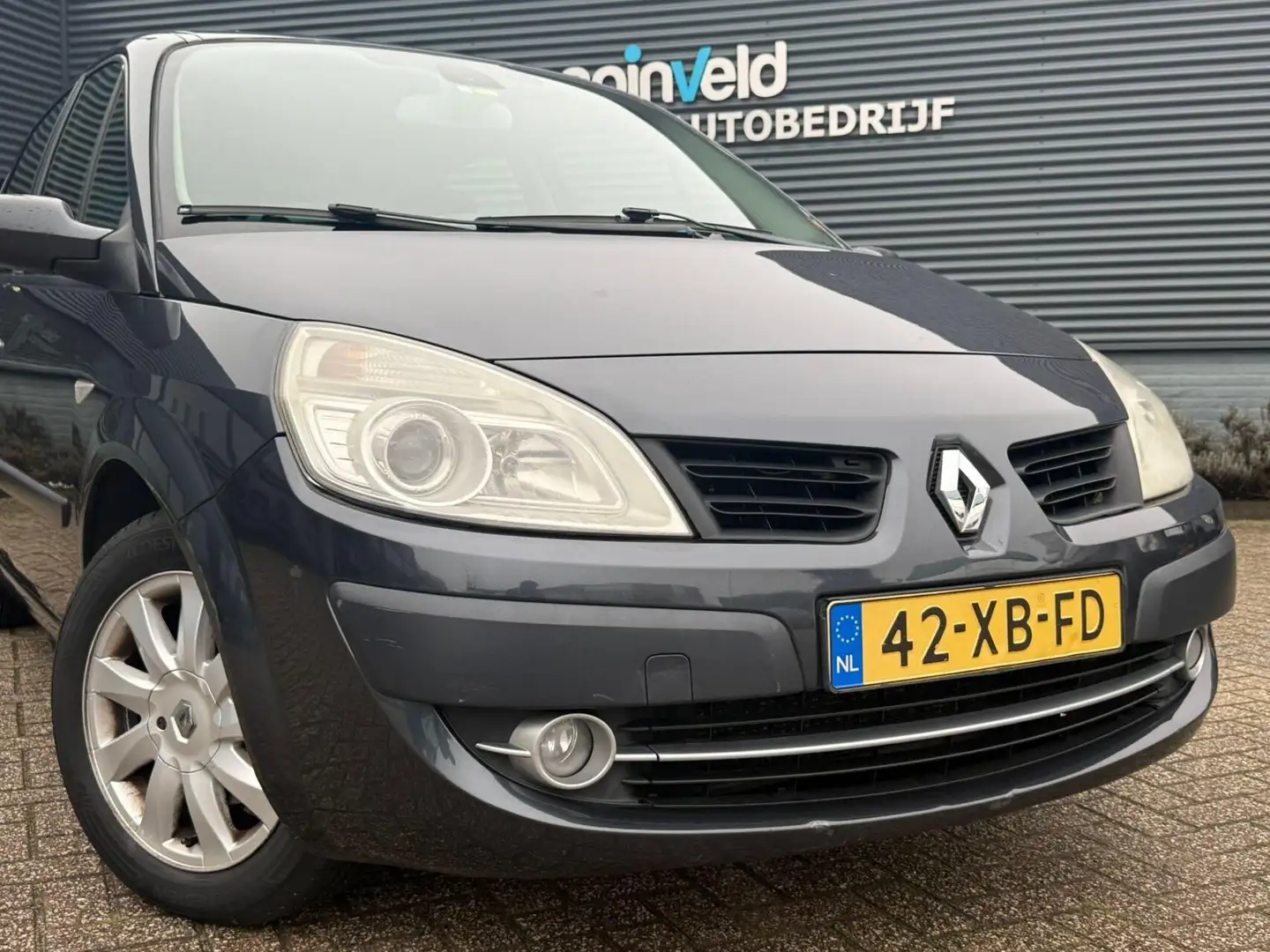 Renault Scenic 1.6-16V Tech Line AUT BJ`07 NAP NL Navi Cruise Tre Gris - 2