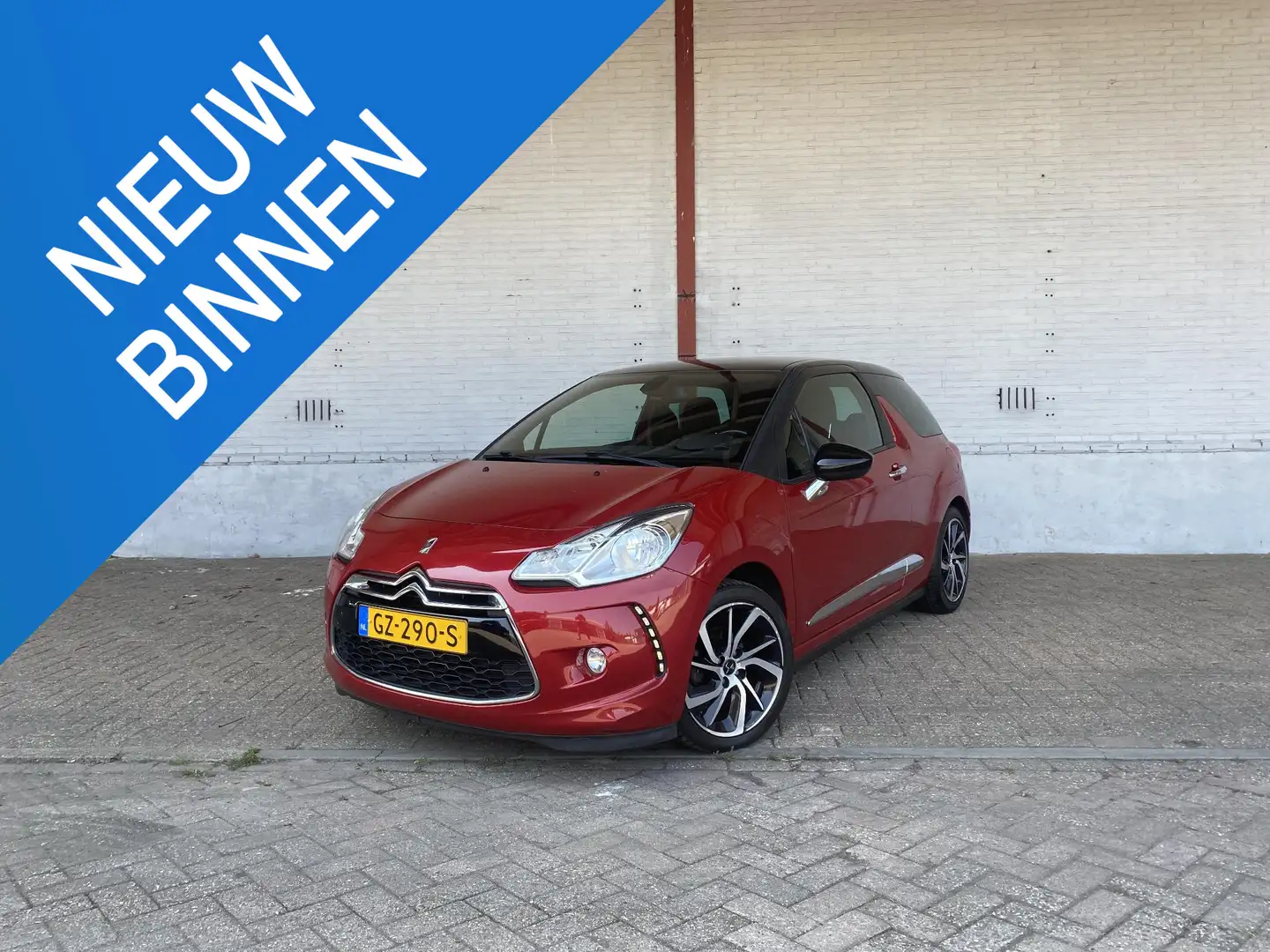 DS Automobiles DS 3 1.2 PureTech Business |Goed Onderhouden!|NAP!| Červená - 1