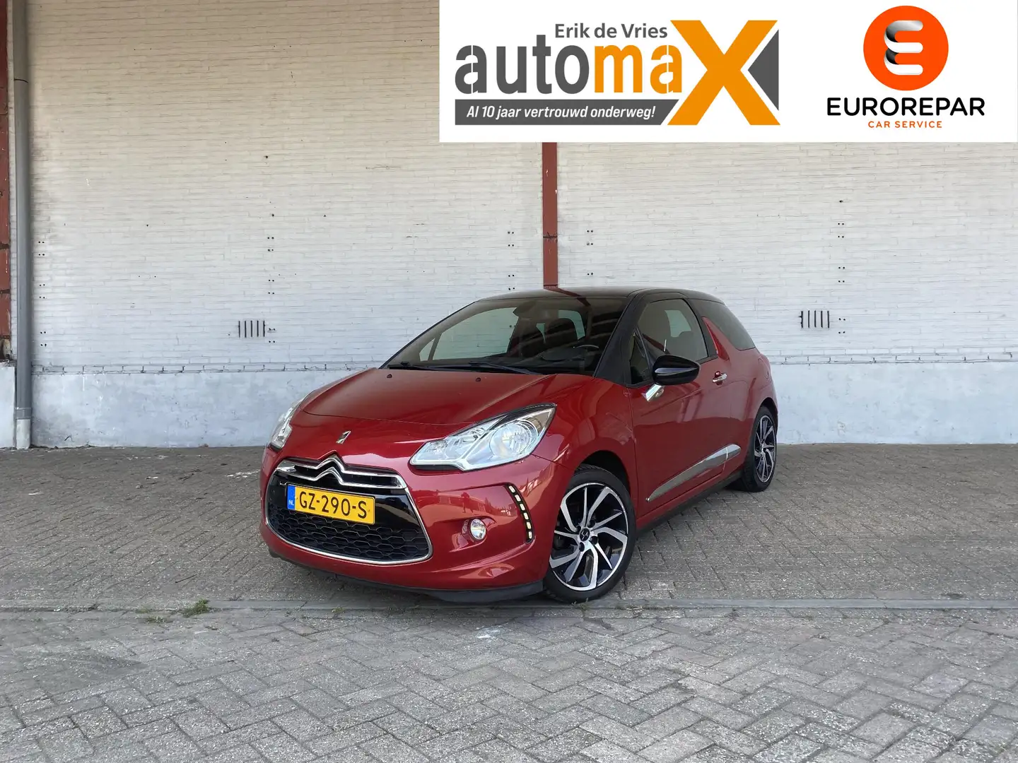 DS Automobiles DS 3 1.2 PureTech Business |Goed Onderhouden!|NAP!| Rood - 1