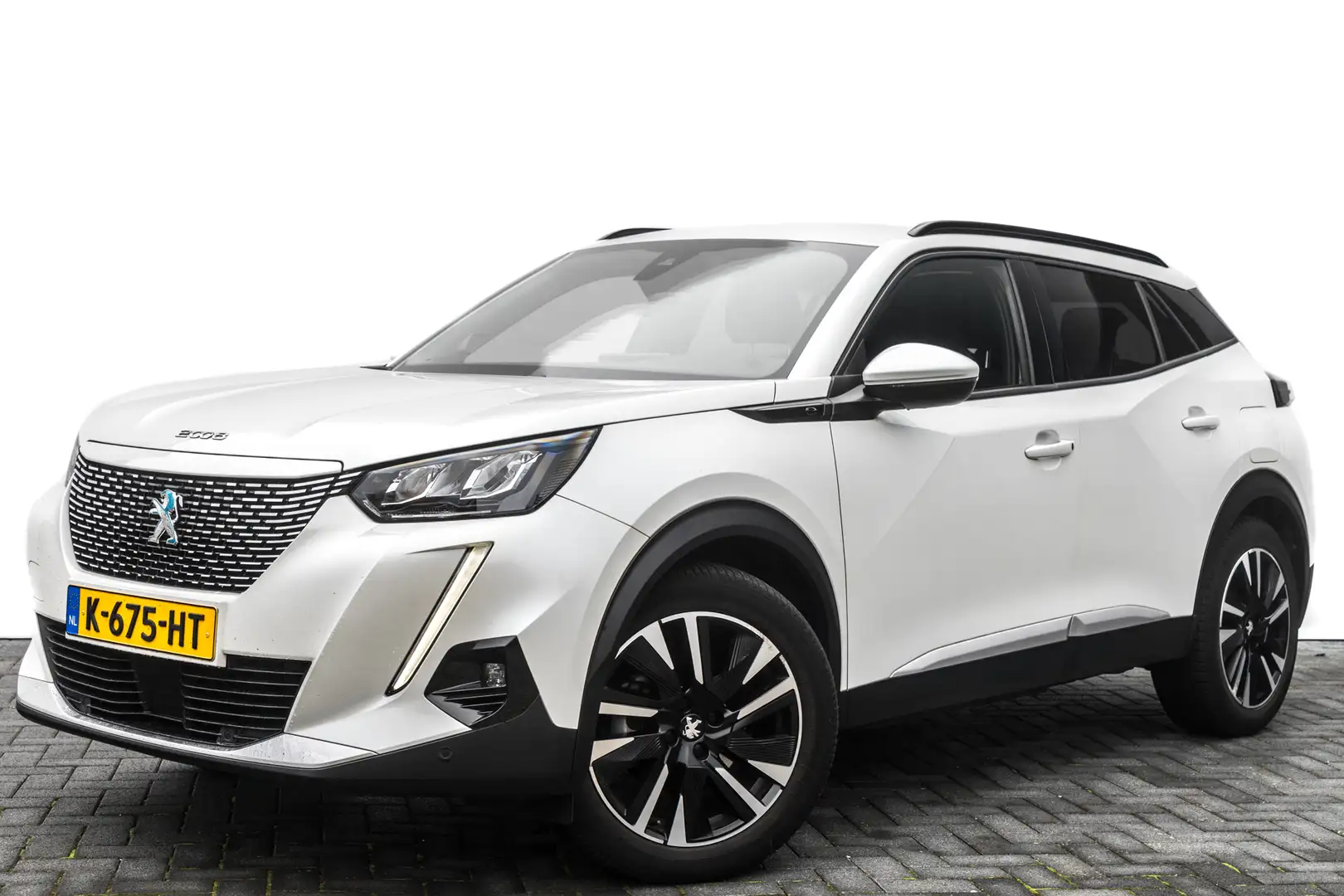 Peugeot e-2008 EV Allure 50 kWh RIJKLAAR INCL: GARANTIE | 3D-I-Co Wit - 1