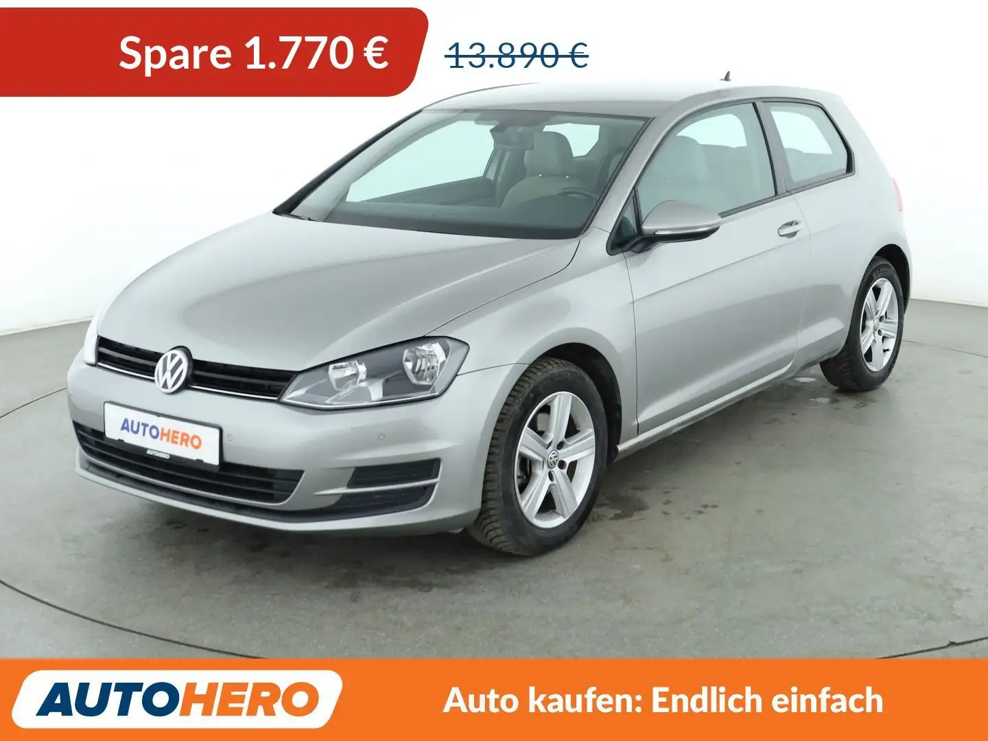 Volkswagen Golf 1.6 TDI Comfortline BlueMotion Tech *PDC*SHZ*KLIMA Grau - 1