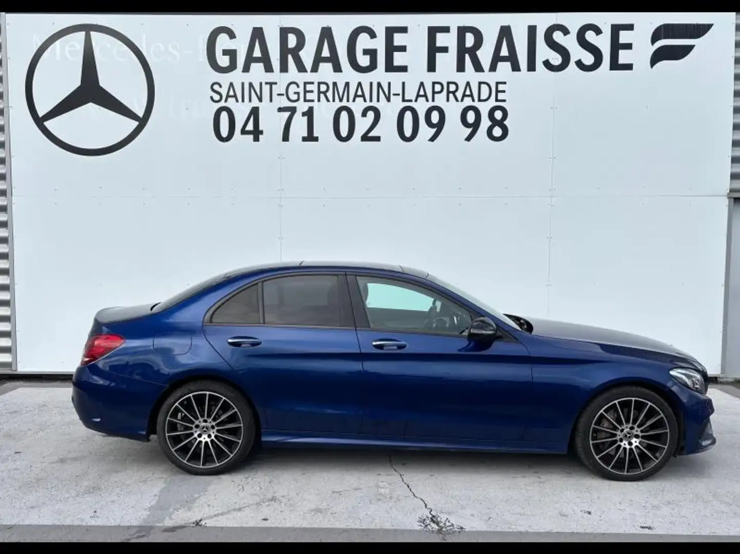 Mercedes-Benz C 250 250 d Fascination 4Matic 9G-Tronic Blau - 2