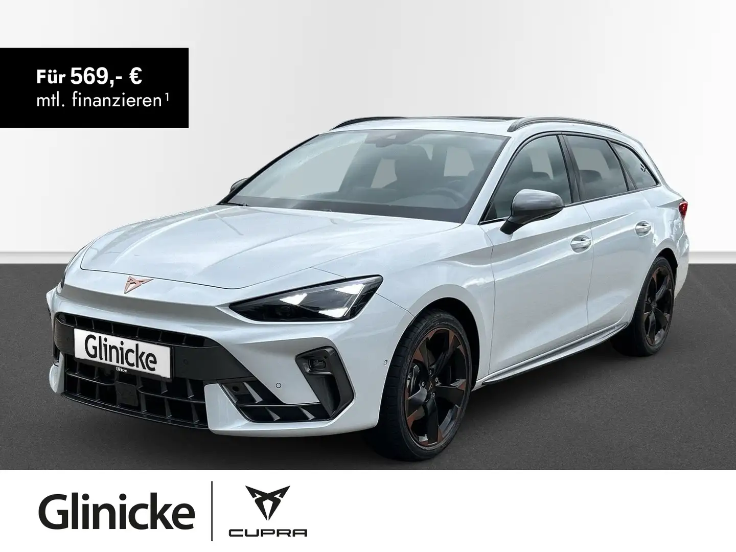 CUPRA Leon Sportstourer 2.0 TSI 4Drive RFK Pano Matrix Blanc - 1