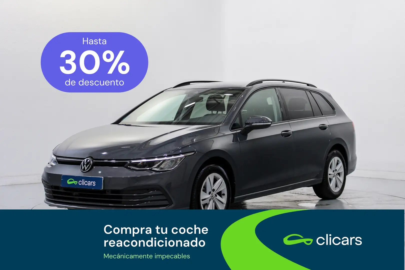 Volkswagen Golf Variant 1.0 eTSI Life DSG 81kW Gris - 1