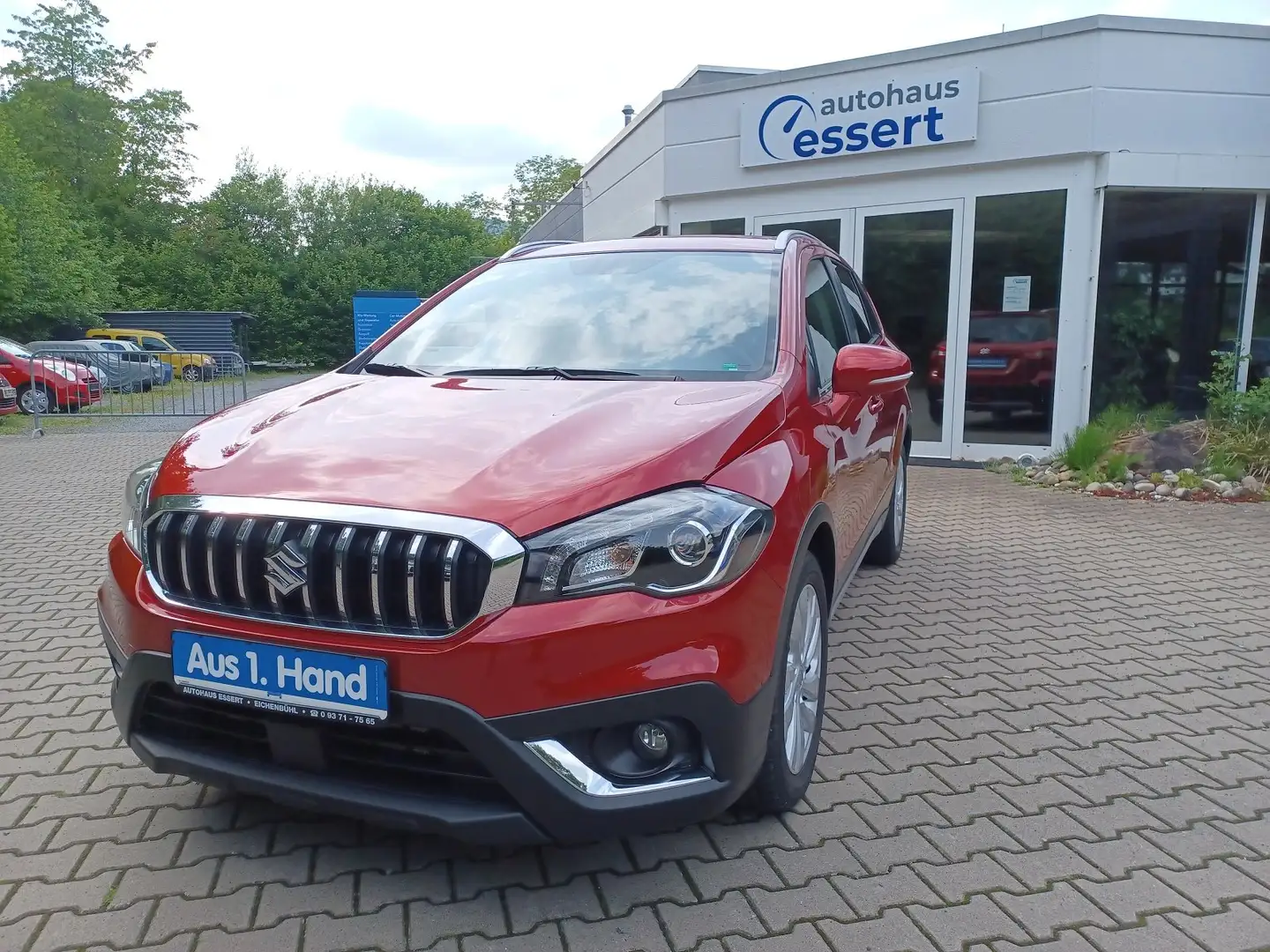Suzuki SX4 S-Cross 1.0 Boosterjet Automatik Comfort 1.Hand Mit Gar. Rot - 1
