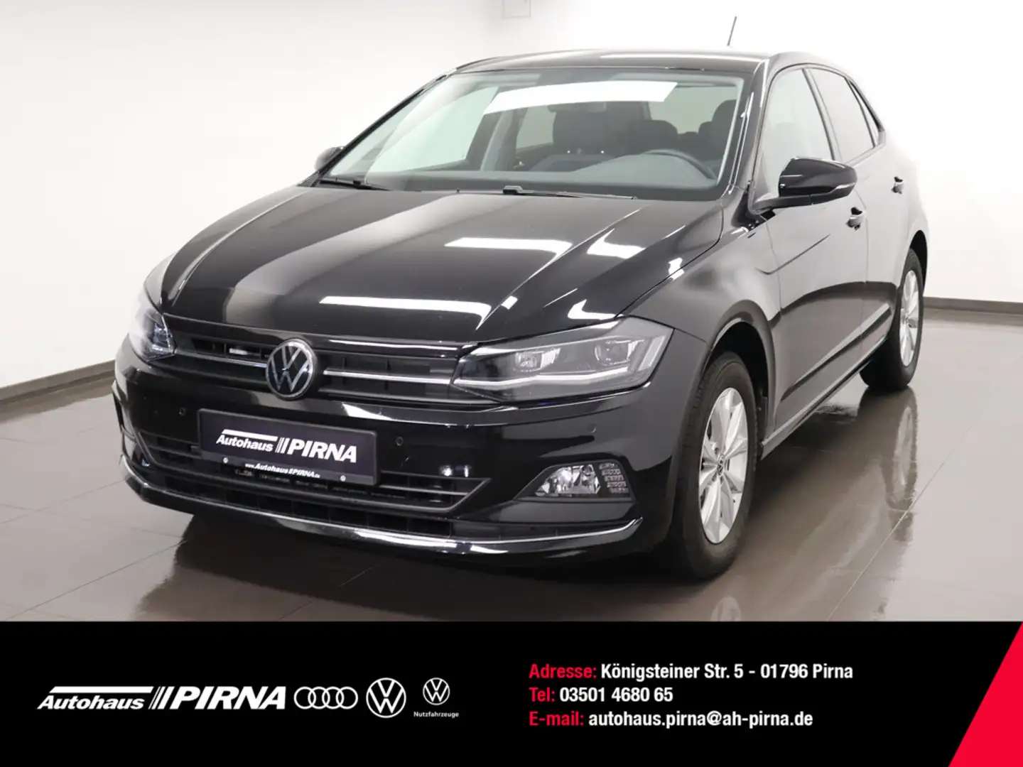 Volkswagen Polo 1.0 TSI Highline NAVI LED Schwarz - 1