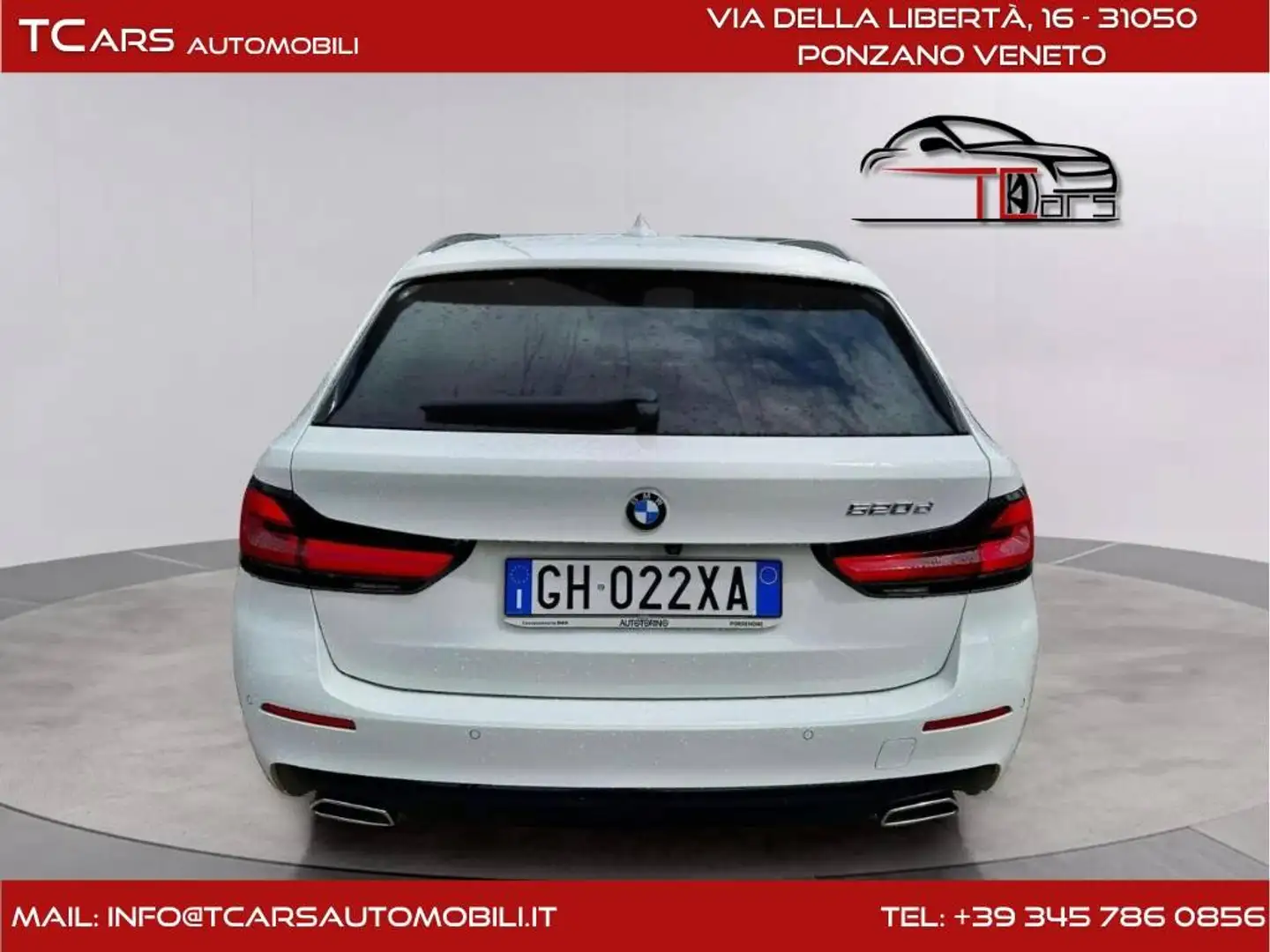 BMW 520 520d IBRIDA DIESEL-AUTOMATICA Bianco - 1